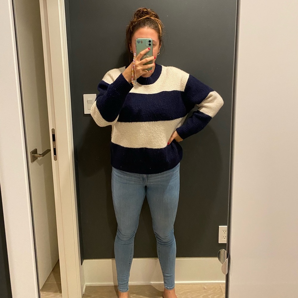 H&M striped sweater